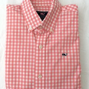 Vineyard Vines Boys SMALL, button down shirt